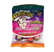 Warheads Warheads Sour Bubble Gum Lolly-zakje 105 gram