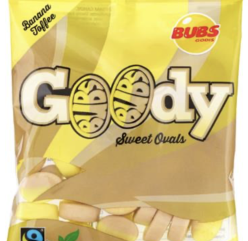 Bubs Bubs Banana Tofee Ovals -90 gram