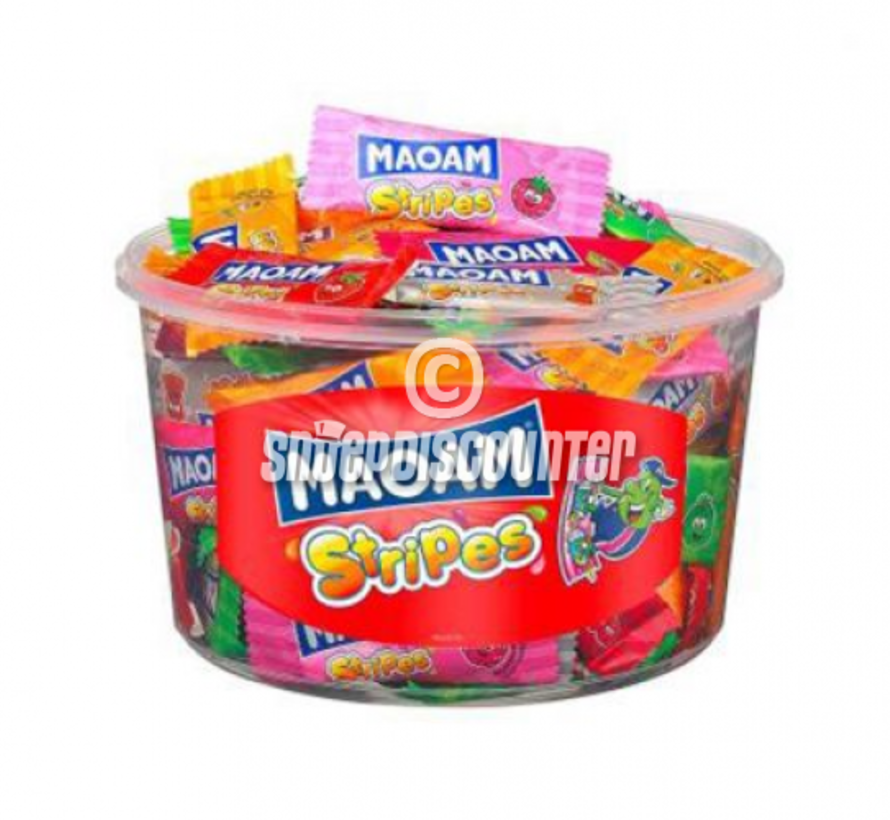 Maoam Stripes Mini -Silo 100 stuks