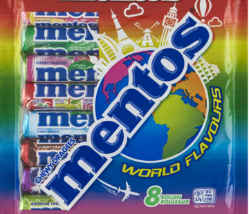 Mentos Mentos World Flavours -8 Pack