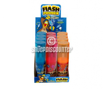 Starsweets Flash Pop Powder Lollypop Light -Doos 12 Stuks