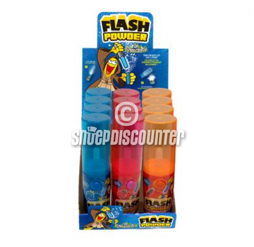 Starsweets Flash Pop Powder Lollypop Light -Doos 12 Stuks