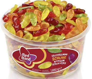 Red Band snoep VEGGIE Red Band Schoentjes -Silo 500 stuks