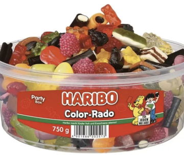 Haribo snoep Color-Rado -Silo 750 gram