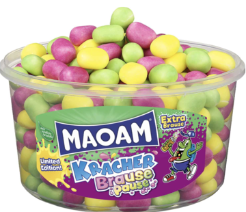 Haribo snoep Haribo MAOAM Kracher Brause Pause -Silo 265 stuks