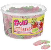 Trolli VEGAN Zure Aardbeien -Silo 150 stuks