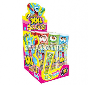 Johnny Bee XXL Squeeze Candy -Doos 12 stuks