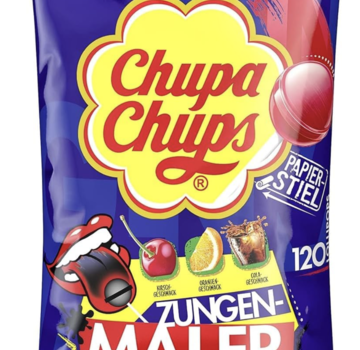 Chupa Chups Chupa Tongue Painter -Zak 120 stuks