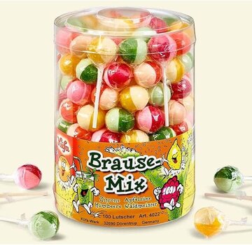 Kufa Gmbh &co.kg Fruit Mix Bruis Lolly -Silo 100 Stuks