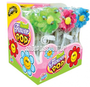 Johnny Bee Sweet Flower Pop Lolly -Doos 30 stuks