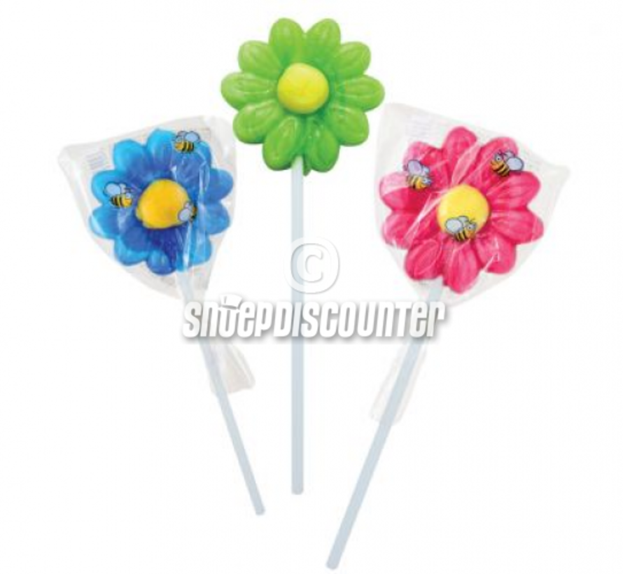 Sweet Flower Pop Lolly -Doos 30 stuks