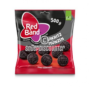Red Band snoep Drop Munten -zak 500 gram