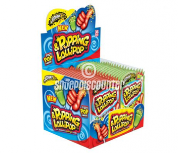 Johny Bee Popping & Lollipop FootPopFinger- Doos 36 stuks