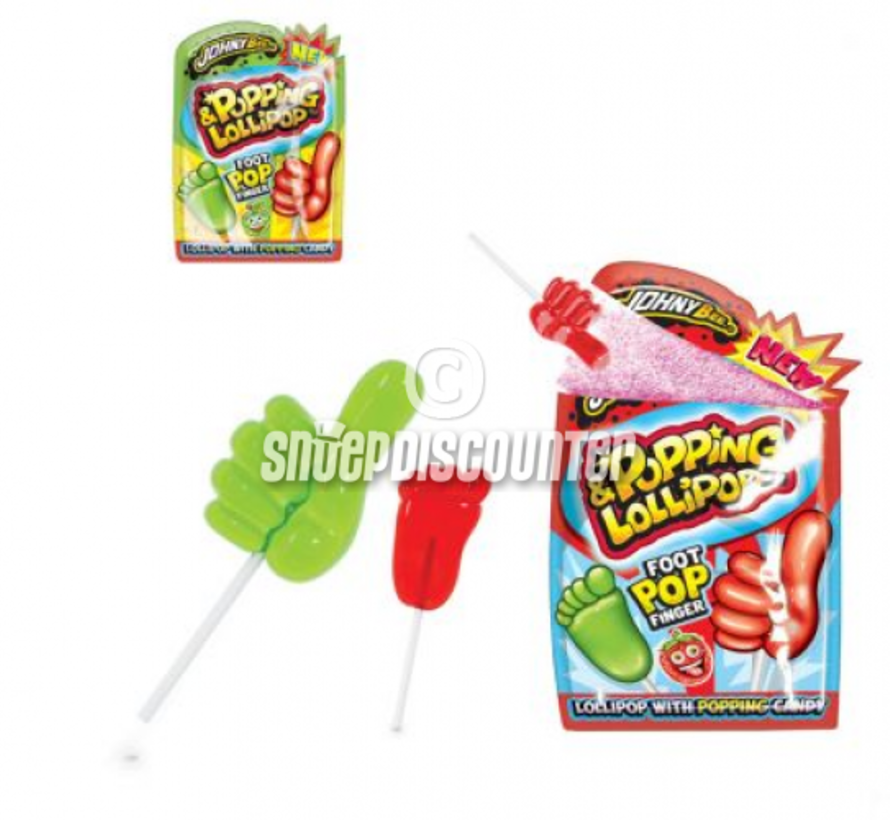 Popping & Lollipop FootPopFinger- Doos 36 stuks