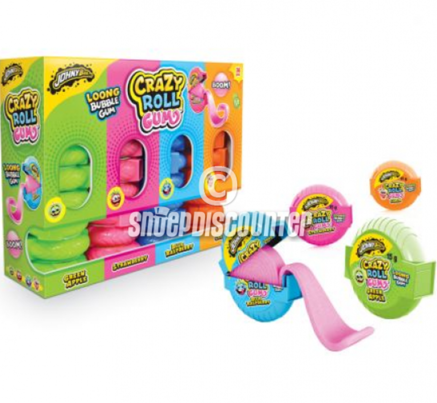 Crazy Roll Gum -Doos 36! Stuks
