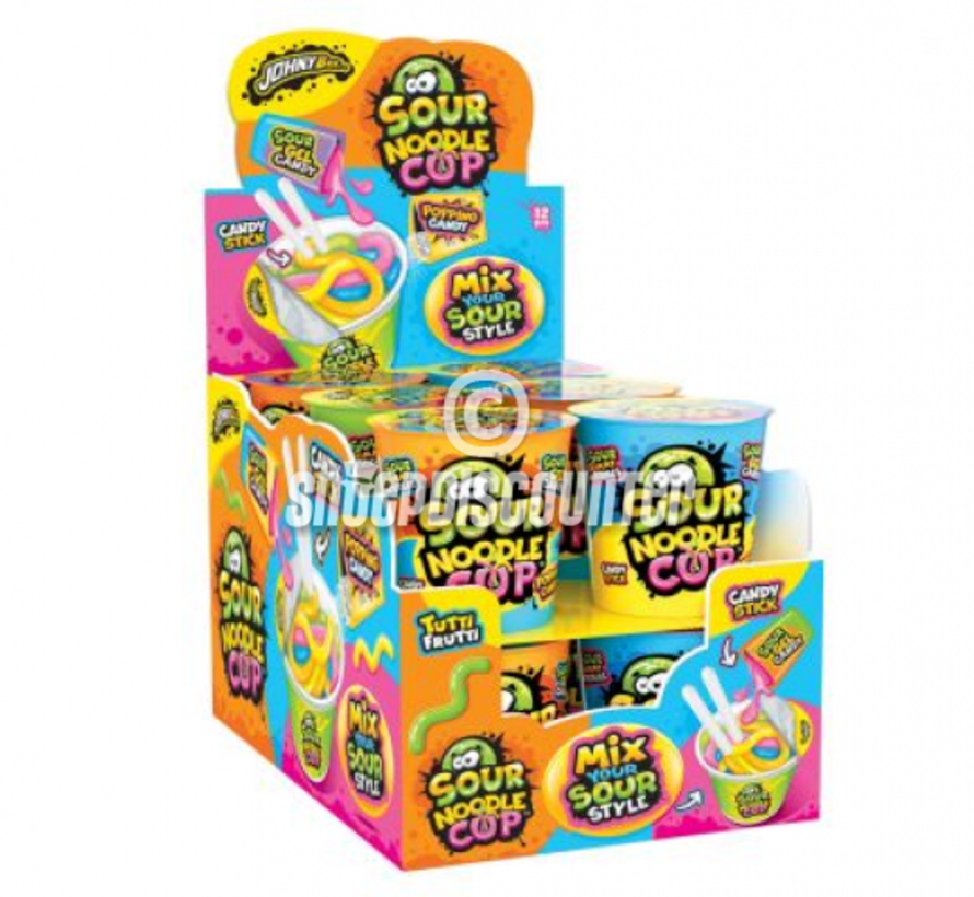 SOUR Noodles Cup -Doos 12 stuks