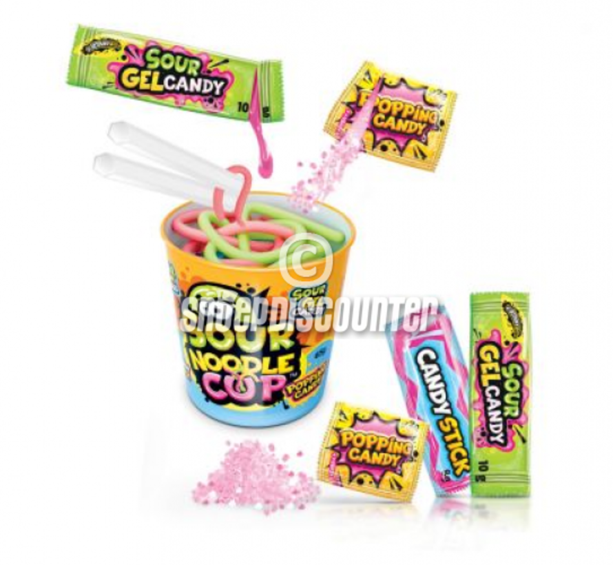 SOUR Noodles Cup -Doos 12 stuks