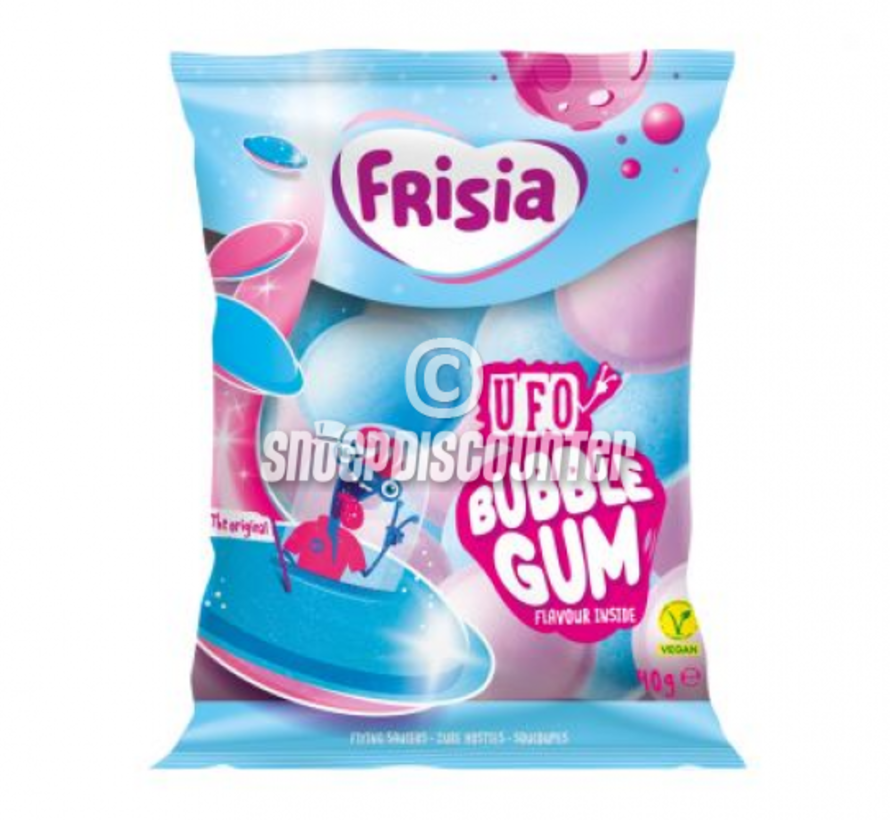 VEGGIE Ouwel Bubblegum Ufo- zakje 40 gram