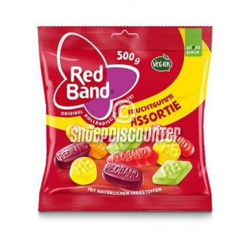 Red Band snoep VEGGGIE Winegums -zak 500 gram
