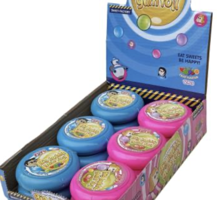 Big Bubblgum Roll -Doos 12 stuks