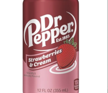 Dr Pepper Strawberry & Cream