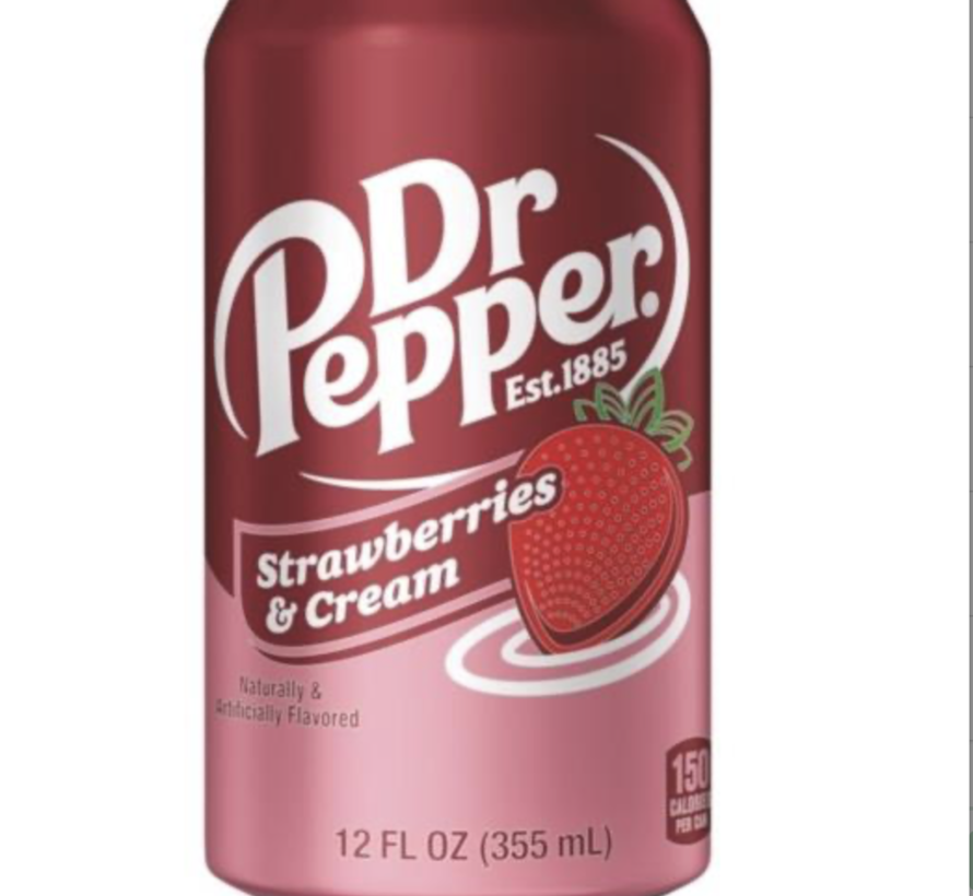Dr Pepper Strawberry & Cream