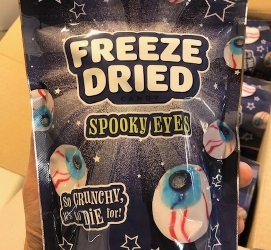Freeze Dried Spooky Eyes