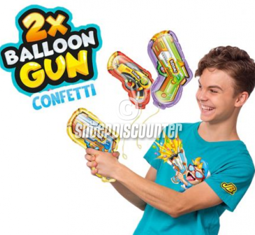 Balloon Gun Confetti -Doos 24 stuks