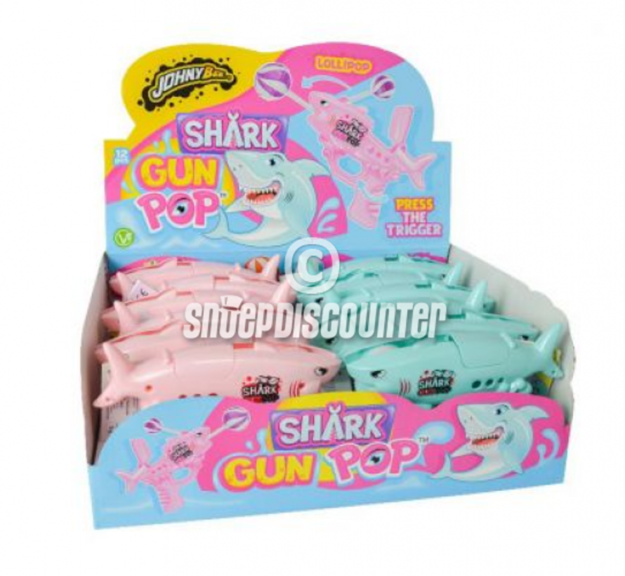 Shark Gun Pop -Doos 12 stuks