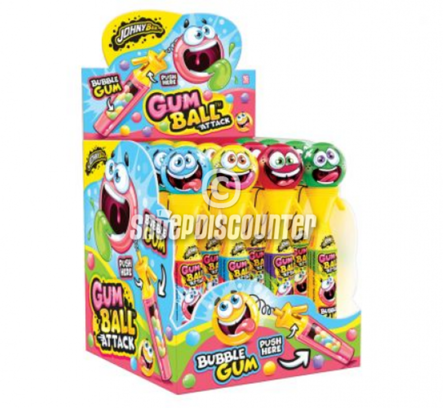 Gum Ball Attack -Doos 16 stuks