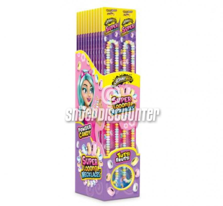 Long Necklace Snoepketting -Doos 24 stuks