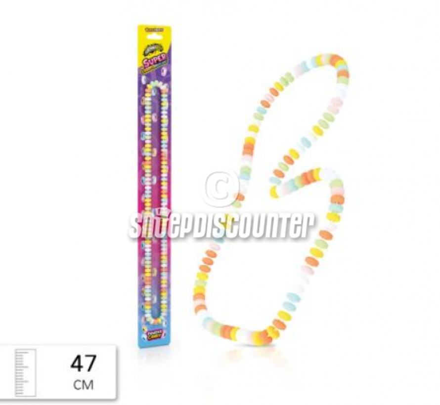 Long Necklace Snoepketting -Doos 24 stuks