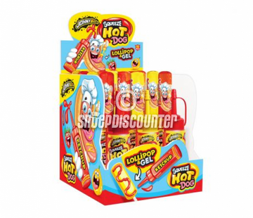 Johny Bee Hot Dog Squeeze -Doos 12 stuks