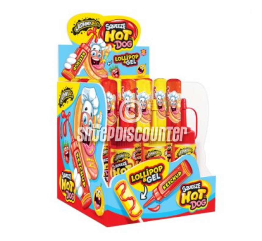 Hot Dog Squeeze -Doos 12 stuks