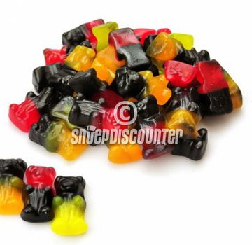 Matthijs snoep Duo Bears dropfruit