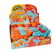 Johny Bee Dino Gun Lollypop -Doos 12 stuks