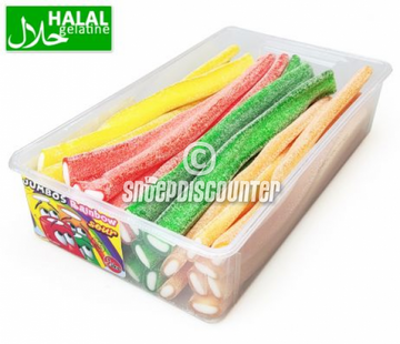 Halal Jake Jumbo Sour Rainbow -Doos 30 stuks