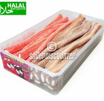 Halal Jake  Jumbo Sour Cherry Cola -Doos 30 stuks