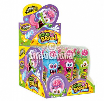 Johnny Bee Sour Brain Powder -Doos 12 stuks