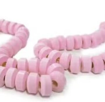 Snoepdiscounter Snoepkettingen ROZE -1 kilo