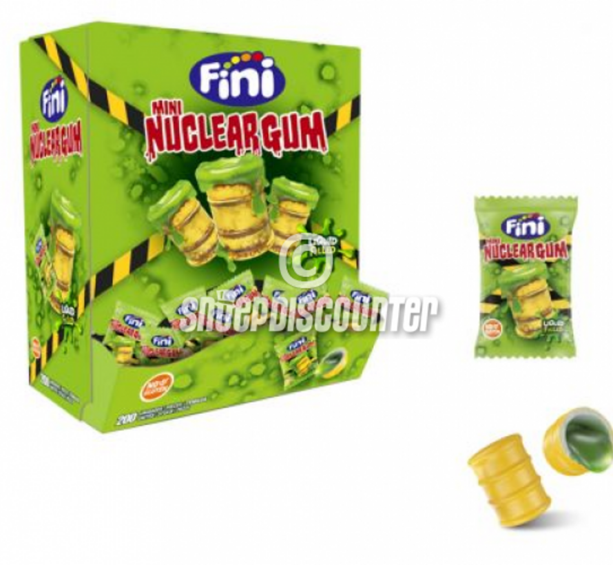 Nuclear Gum -Doos 200 stuks