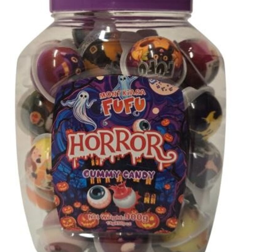 Horror Gummy Candy -Pot 50 stuks