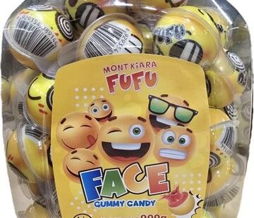 Halal FuFu FACE Gummy Candy - Pot 50 stuks