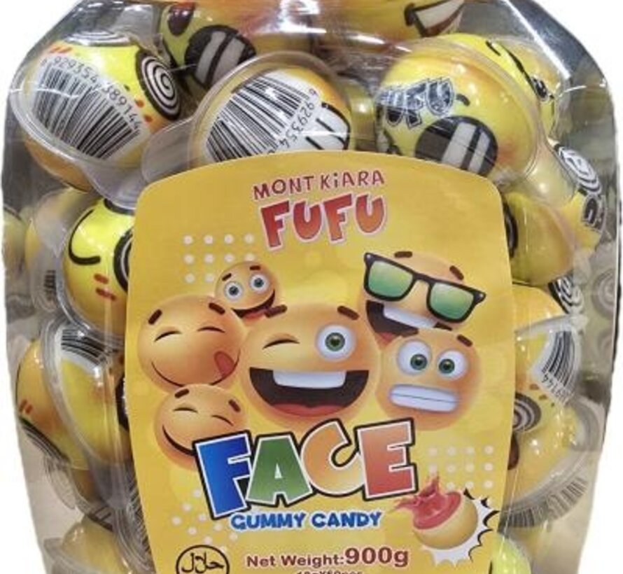FACE Gummy Candy -Pot 50 stuks