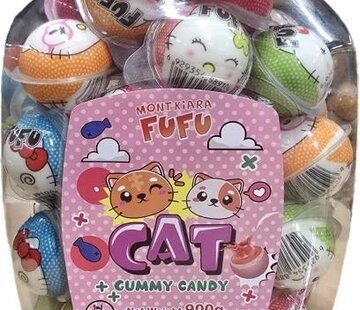 Halal FuFu CAT Gummy Candy - Pot 50 stuks