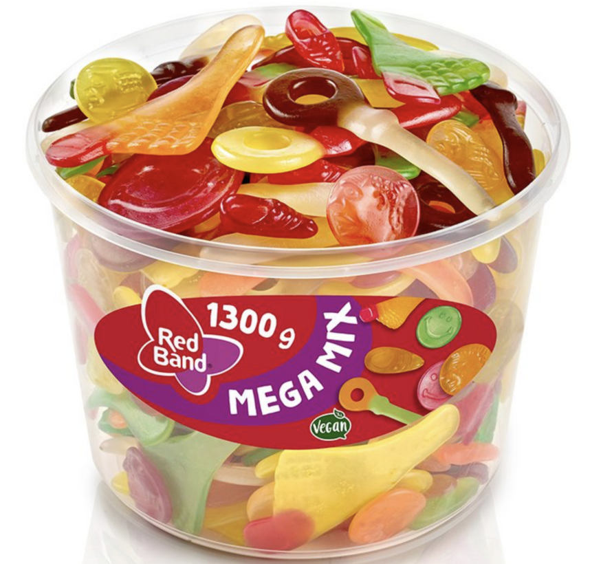 MEGA MIX fruitgummies - Silo 1.300 gram