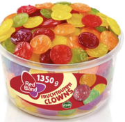 Red Band snoep Clowns  fruitgummies - Silo 1.350 gram