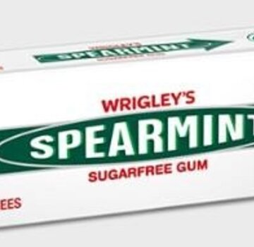 Wrigley's Spearmint kauwgom -pakje 10 stuks