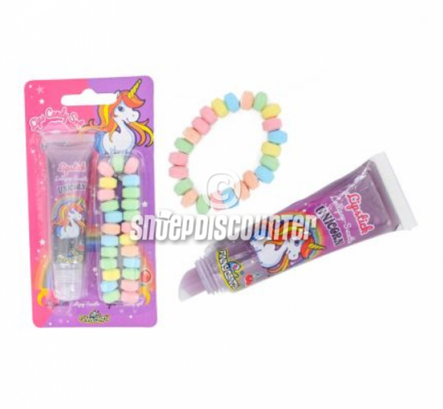 Unicorn Lips Candy SET -Doos 18 stuks