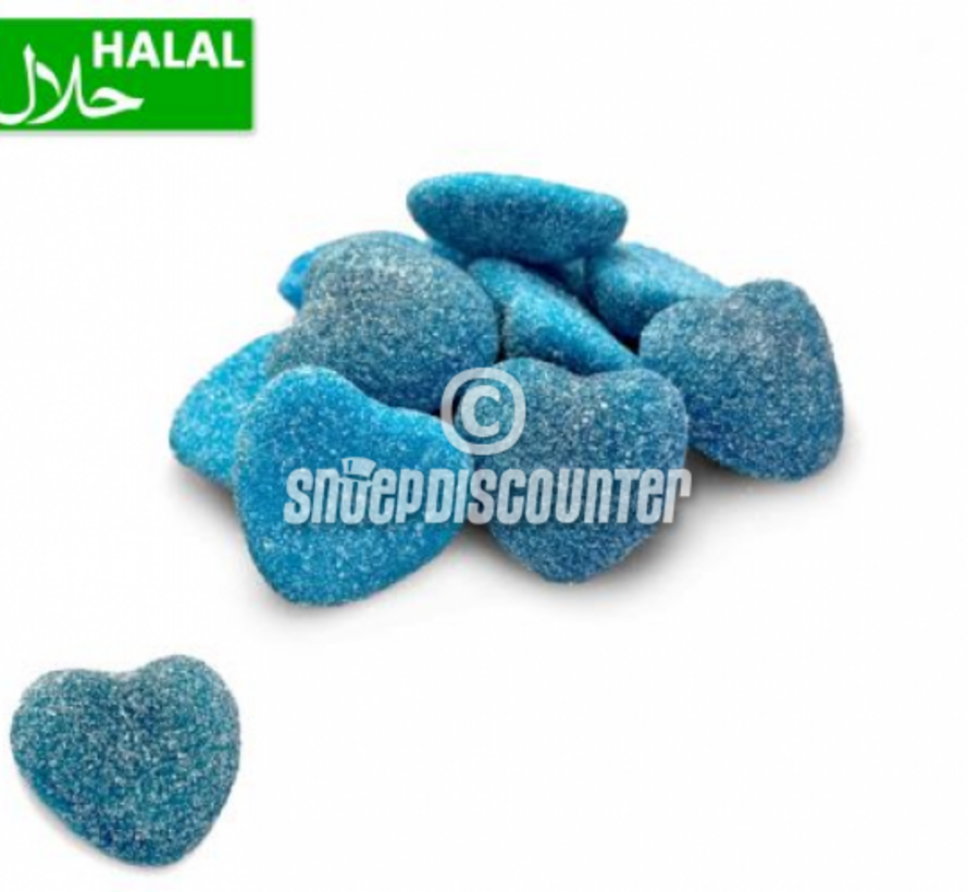 Sour Blue Hearts -1 kilo